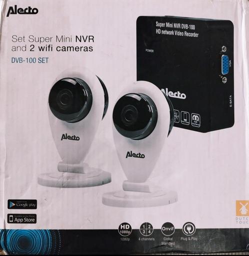Alecto Super Mini NVR-set + 2 WiFi-camera's, Audio, Tv en Foto, Videobewaking, Nieuw, Ophalen of Verzenden