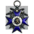 BEIEREN 1905: MILITAIRE VERDIENSTE CROSS 4 KLASSE ORIGINEEL, Verzamelen, Militaria | Algemeen, Verzenden, Landmacht, Lintje, Medaille of Wings