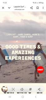 Surfcamp Lapoint, Vakantie