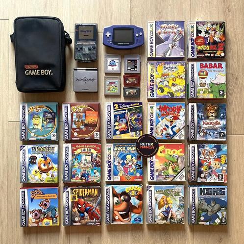 Consoles Nintendo Game Boy + spellen, Games en Spelcomputers, Games | Nintendo Game Boy, Ophalen of Verzenden
