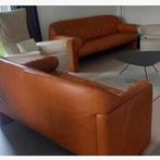 JORI 2 + 3 zit cognac leder apart of samen Belgisch design, Ophalen, Zo goed als nieuw