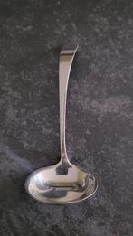 Antieke zilveren sauslepel, Antiek en Kunst, Ophalen of Verzenden, Zilver
