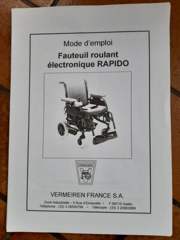 fauteuil roulant électrique