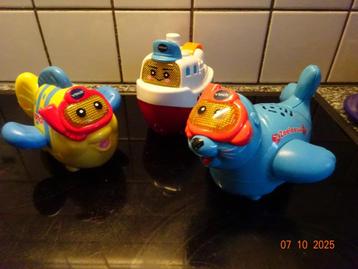 Blub Blub  Vtech Stijn Sleepboot,vis, ziva. Licht!Geluid! beschikbaar voor biedingen