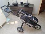 Golf trolley + Cart bag, Sport en Fitness, Golf, Ophalen, Zo goed als nieuw, Tas