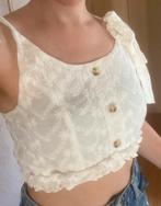 Crop top van Exquiss’s, Kleding | Dames, Topjes, Ophalen of Verzenden, Zo goed als nieuw, Maat 36 (S), Wit