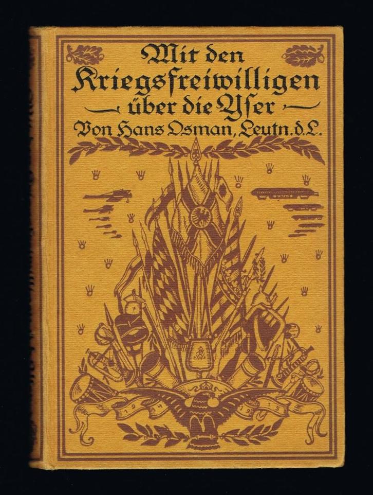 Hans Osman, Mit den Kriegsfreiwilligen über die Yser (1915), Verzamelen, Militaria | Algemeen, Verzenden