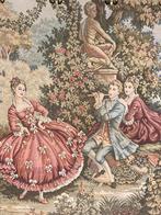 Messing kapstok met Gobelin wandkleed, Antiek en Kunst, Ophalen