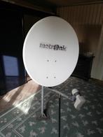 Schotelantenne met motor en ontvanger, Audio, Tv en Foto, Schotelantennes, Ophalen of Verzenden, Zo goed als nieuw, (Schotel)antenne