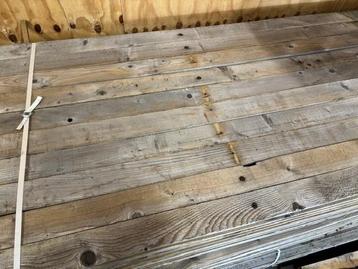 Prachtig sloophout in lange lengtes (9,5 x 2,4 x 540 cm) beschikbaar voor biedingen