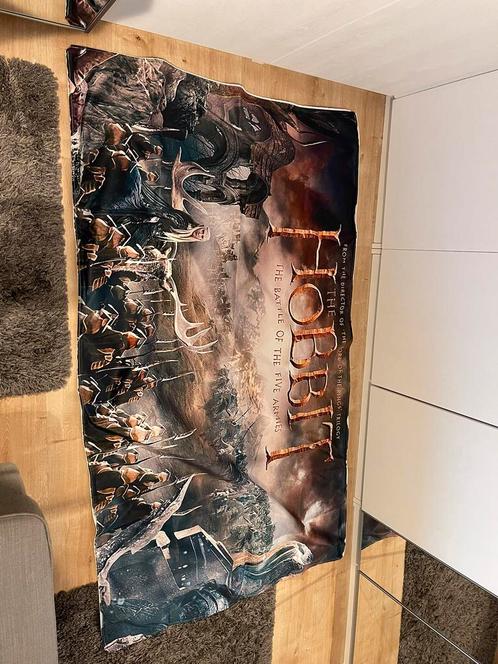 Hobbit 3 battle of the five armies doek, Verzamelen, Posters, Zo goed als nieuw, Ophalen of Verzenden