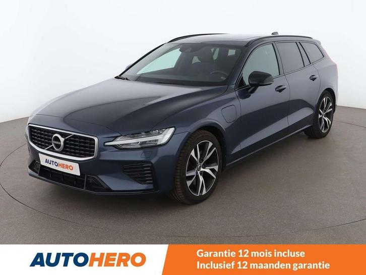 Volvo V60 2.0 T8 Plug-in Hybrid R-Design AWD (bj 2019), Auto's, Volvo, Te koop, V60, 4x4, ABS, Achteruitrijcamera, Adaptieve lichten