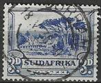 Zuid-Afrika 1933 - Yvert 63 - Groote Schuur (ST), Timbres & Monnaies, Timbres | Afrique, Affranchi, Envoi, Afrique du Sud