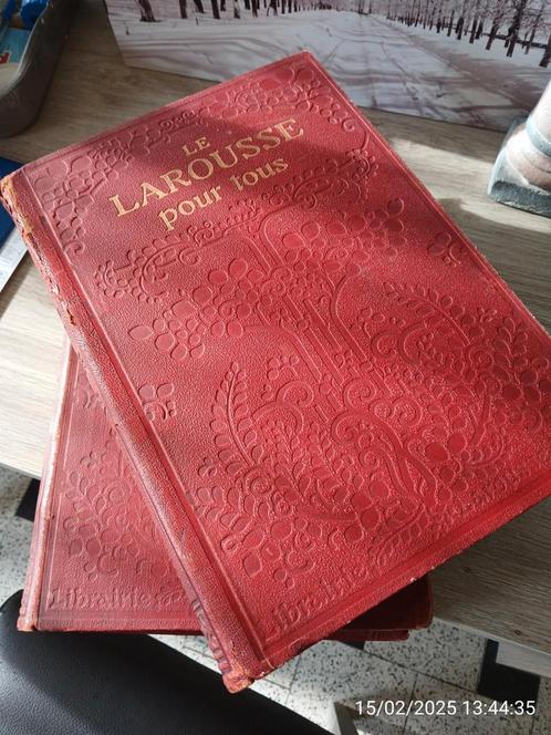 Larousse pour tous. 2 delen., Boeken, Encyclopedieën, Gelezen, Ophalen of Verzenden