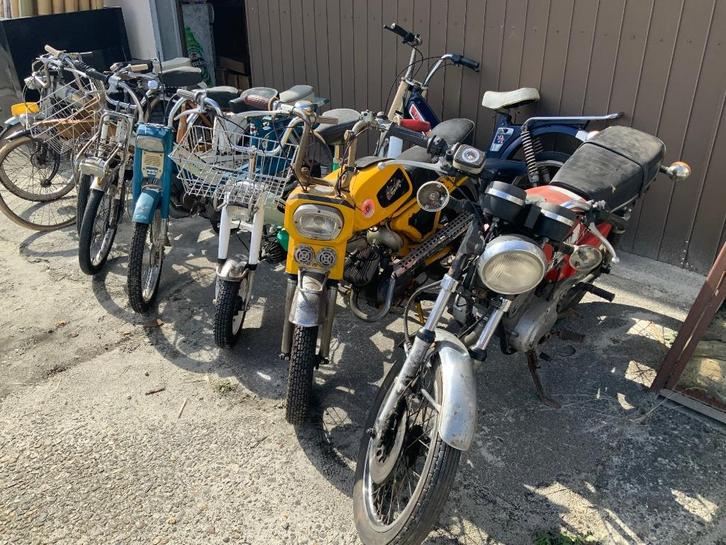 Lot brommers, Fietsen en Brommers, Brommers | Oldtimers, Yamaha, Ophalen of Verzenden