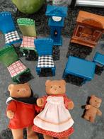 Sylvanian retro met houten meubelen, Ophalen of Verzenden, Zo goed als nieuw