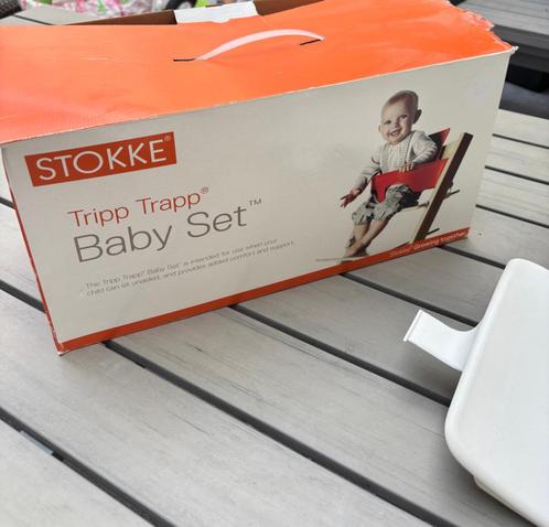 baby set Tripp Trapp Stokke, Kinderen en Baby's, Kinderstoelen, Gebruikt, Overige typen, Stoelverkleiner, Ophalen