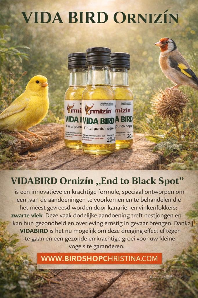Vida Bird 20 ml - Anti points noirs - Ornizin, Animaux & Accessoires, Oiseaux | Accessoires, Enlèvement