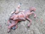 LINEOL Duitse Ulaan onder paard dat dood getroffen is TOP, Ophalen of Verzenden