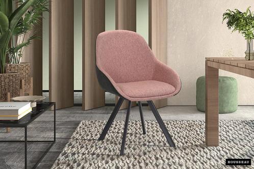 PROMO Stoelen 'JAN' NIEUW in roos stof +Gratis Levering, Huis en Inrichting, Krukjes, Nieuw, Ophalen of Verzenden