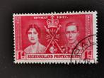Bechuanaland 1937 - Kroning van Koning George VI, Ophalen of Verzenden, Overige landen, Gestempeld