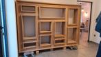 Vol eiken wandkast of scheidingskast, Huis en Inrichting, Ophalen, 200 cm of meer, 150 tot 200 cm, Eikenhout