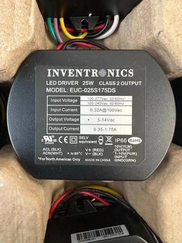 Pilotes LED à courant constant INVENTRONICS beschikbaar voor biedingen