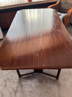 Mooie klassieke bamboe eettafel en stoelen, Ophalen, Gebruikt, Huiselijk, Rechthoekig