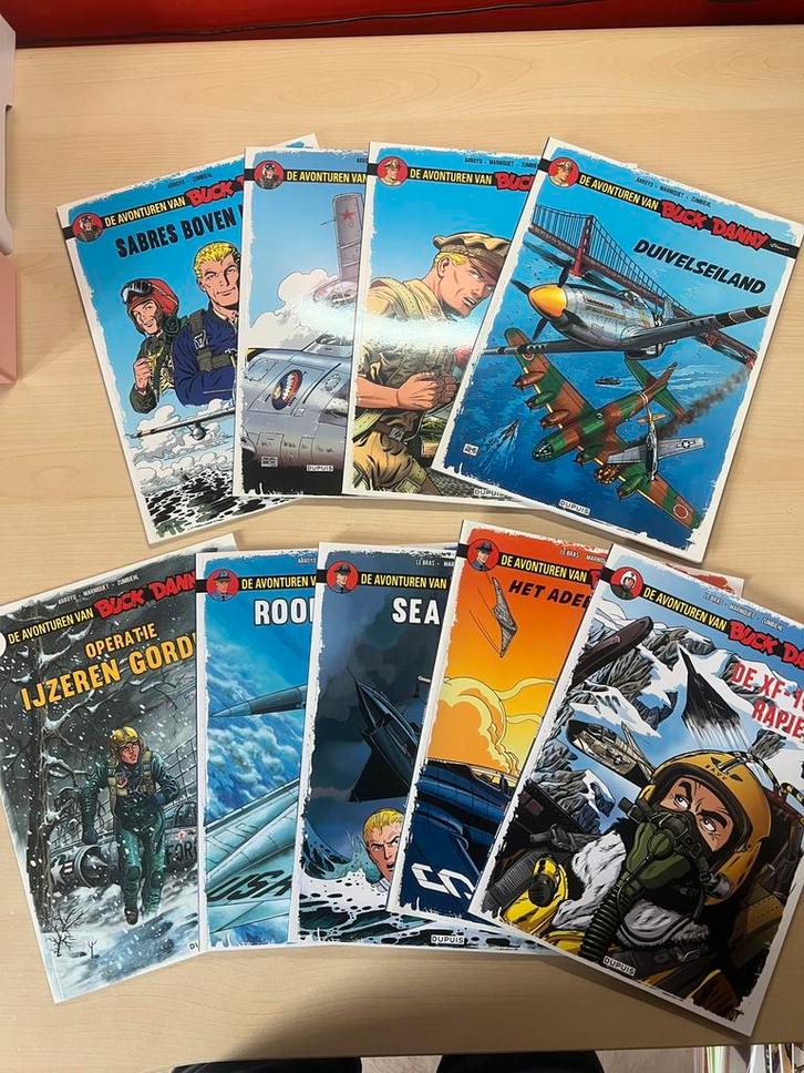 Buck Danny-classics reeks-delen 1t/m 9, Boeken, Stripverhalen, Ophalen of Verzenden