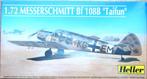 Heller Messerschmitt BF108 Taifun, Nieuw, Vliegtuig, 1:72 tot 1:144, Heller