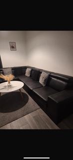 zwart zelets, Huis en Inrichting, Zetels | Complete zithoeken, Ophalen, Zo goed als nieuw