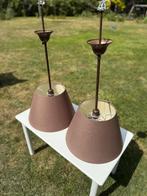 Set van 2 lampen, Ophalen, Zo goed als nieuw, Bruin