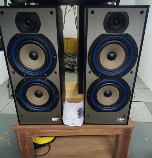 B&W DM220i vintage luidsprekers, Audio, Tv en Foto, Luidsprekerboxen, Zo goed als nieuw, Front, Rear of Stereo speakers, 60 tot 120 watt