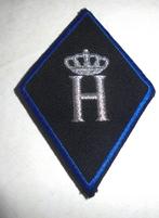 Luxemburg politie kraagspiegel paradeuniform(periode Henri), Ophalen of Verzenden, Overige soorten, Embleem of Badge