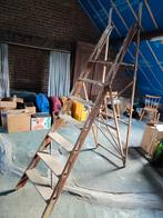 Échelle ancienne en bois, Antiquités & Art, Curiosités & Brocante, Enlèvement