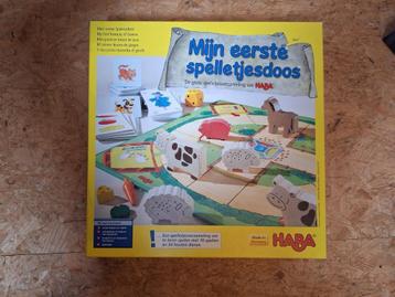 HABA Mijn Eerste Spelletjesdoos - Grote Spellenverzameling beschikbaar voor biedingen