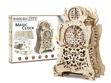 3D Houten Puzzel Magic Clock - DIY Wood Builds beschikbaar voor biedingen