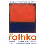 4 kaartjes voor de tentoonstelling Rhotko Paris op 30 maart, Tickets en Kaartjes, Musea, Ticket of Toegangskaart, Drie personen of meer