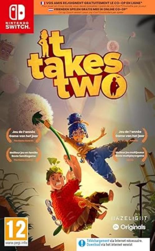 Electronic Arts It Takes Two SNELLE GRATIS LEVERING, Games en Spelcomputers, Games | Nintendo Switch, Nieuw, Avontuur en Actie