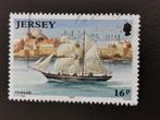 Jersey 1992 - navires - voilier - navigation, Timbres & Monnaies, Timbres | Europe | Royaume-Uni, Affranchi, Enlèvement ou Envoi
