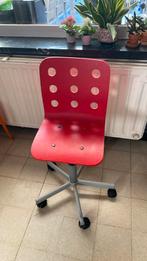 Ikea bureaustoel, Huis en Inrichting, Ophalen, Gebruikt, Rood, Bureaustoel