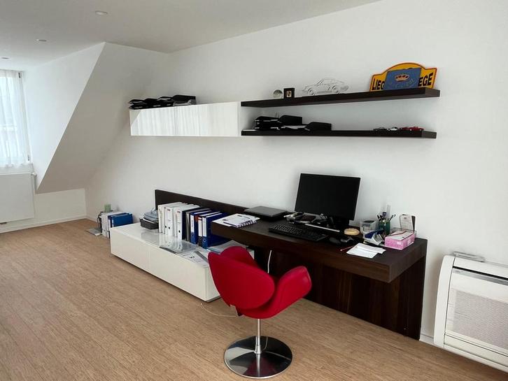 Poliform Sintesi wandmeubel, Huis en Inrichting, Kasten | Wandmeubels, Gebruikt, Met klep(pen), Met plank(en), Eikenhout, Overige houtsoorten