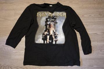 chemise de tournée vintage Iron Maiden THE X FACTOUR - 1995/
