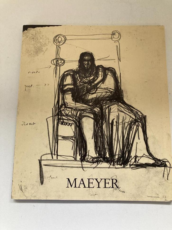 "Marcel Maeyer retrospectieve "Sint-Niklaas 1920 - Gent 2018, Boeken, Kunst en Cultuur | Beeldend, Zo goed als nieuw, Schilder- en Tekenkunst