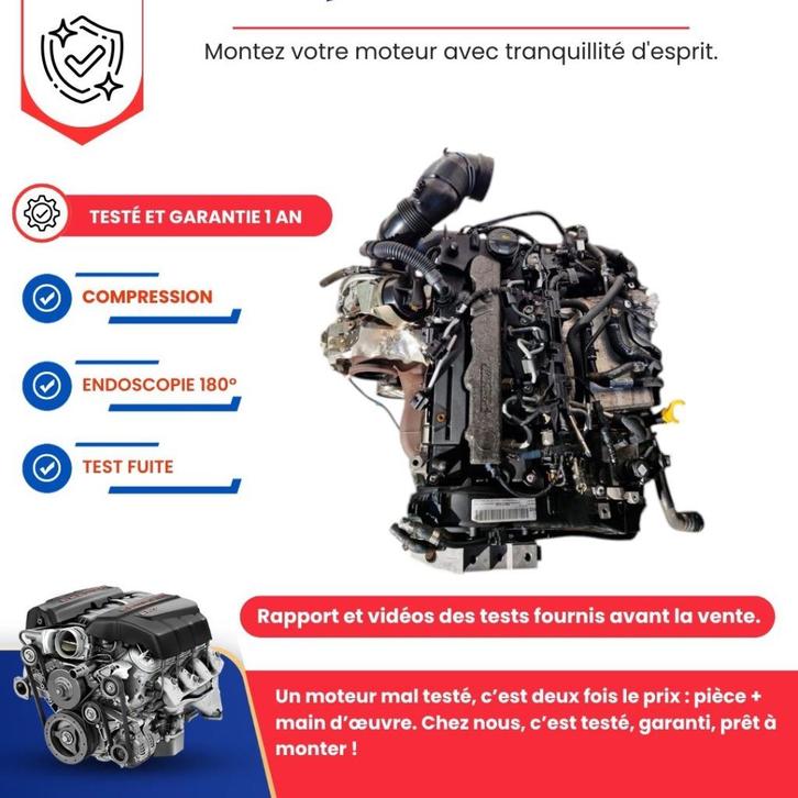 Complete motor vw caddy iv 2.0 tdi 75cv 102cv 150cv, Auto-onderdelen, Motor en Toebehoren, Overige automerken, Nieuw, Ophalen of Verzenden