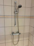 GROHE thermostaatkraan en handdouche met stang, Ophalen, Gebruikt, Chroom, Douche