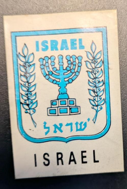 Panini sticker ISRAEL badge World cup Mexico 70 wk 197, Hobby en Vrije tijd, Stickers en Plaatjes, Sticker, Verzenden