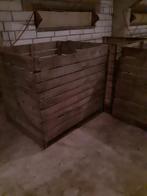 8 houten containers €25/st, Doe-het-zelf en Bouw, Containers, Ophalen