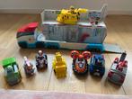 Paw Patrol Truck + alle auto’s en figuren, Kinderen en Baby's, Ophalen of Verzenden, Zo goed als nieuw