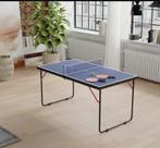 Mini table de ping-pong Intérieur et extérieur avec raquette, Sport en Fitness, Tafeltennis, Ophalen, Nieuw, Tafel Outdoor, Inklapbaar